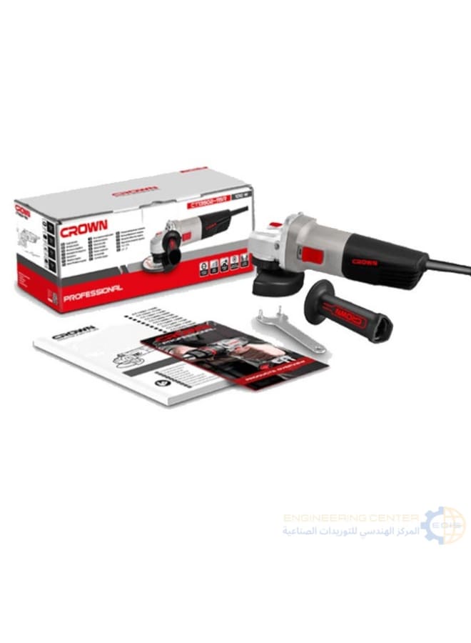 Crown CT13625 4.5-inch 650W Angle Grinder