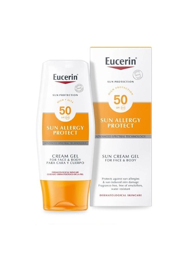 Eucerin Sun Allergy Protection Sun Creme-Gel SPF50 150ml 