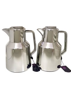 Rema Attractive Coffee and Tea Fridge Thermos Set with Elegant Design Silver made of stainless steel 1L  - Image 1