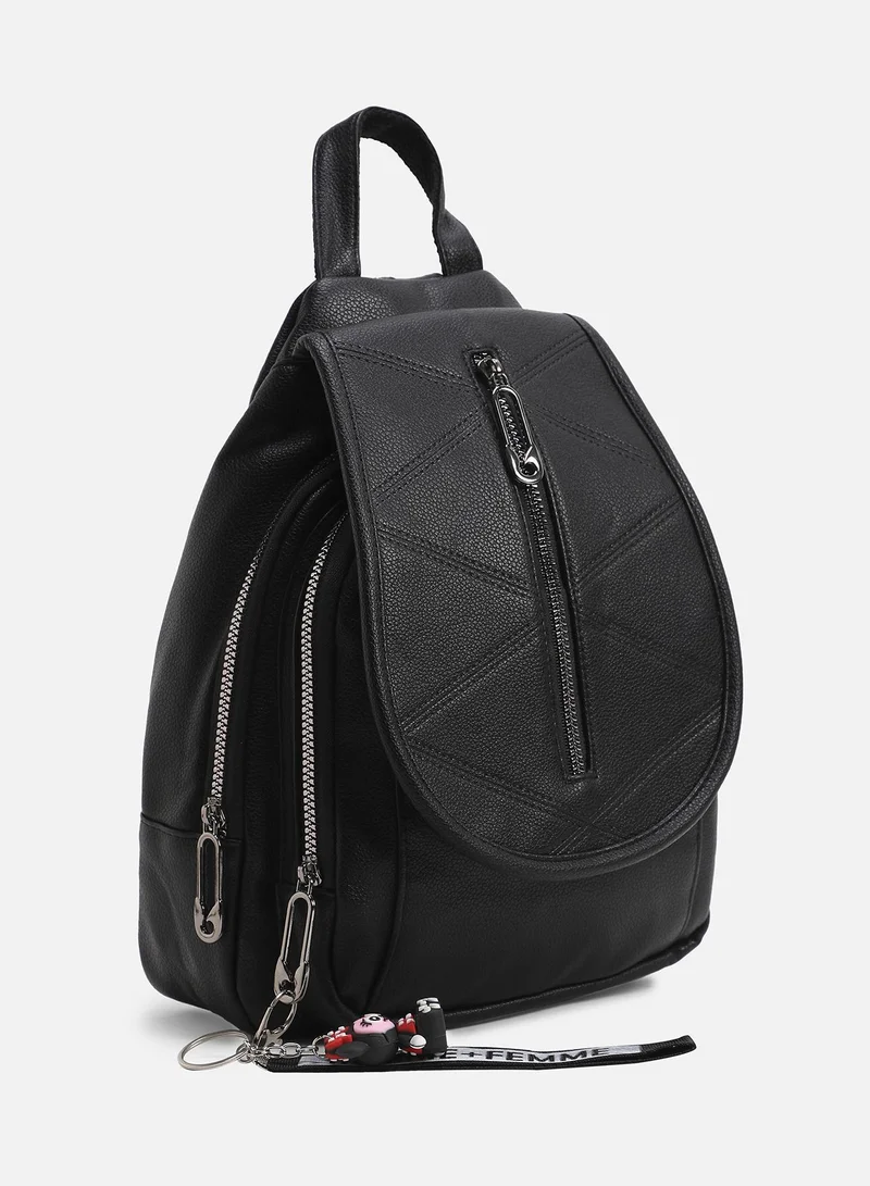 Haute Sauce  Women's Ebony Expedition Black Backpack for Women | Best Price UAE