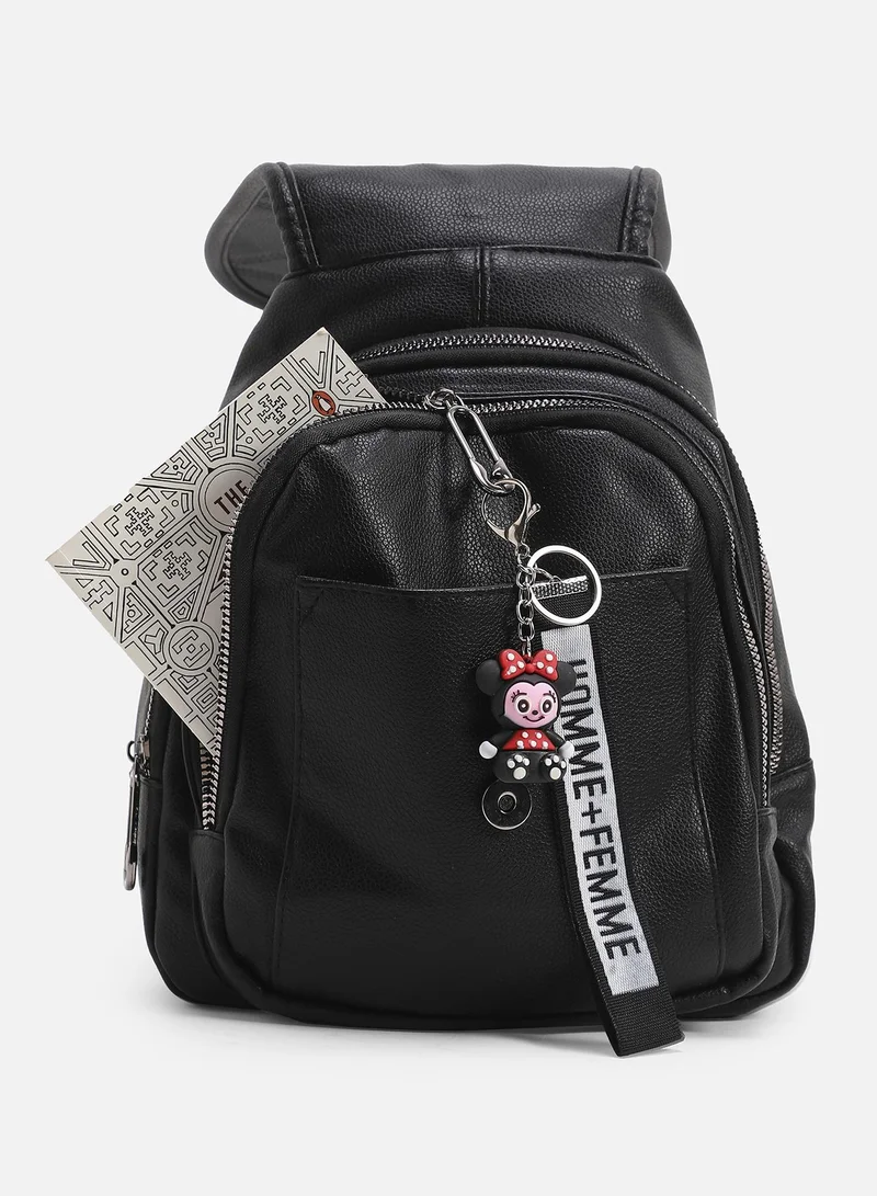 Haute Sauce  Women's Ebony Expedition Black Backpack for Women | Best Price UAE