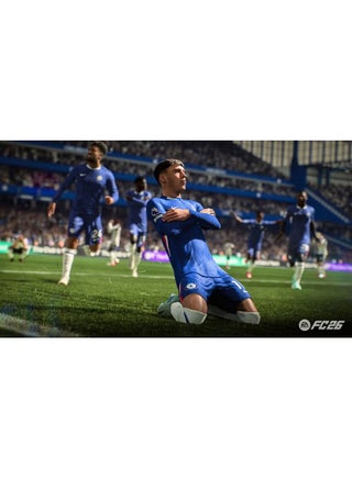 وحدة تحكم بلاي ستيشن 5 ديسك سليم مع وحدة تحكم إضافية باللون الأسود منتصف الليل و FC 26 - (نسخة دولية) - view 4