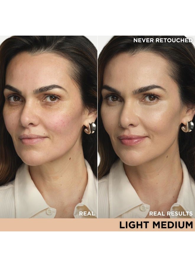 IT COSMETICS كريم CC+ من IT Cosmetics - حجم السفر، لون متوسط فاتح - كريم تصحيح اللون، أساس تغطية كاملة، سيروم مرطب وواقي شمس SPF 50+ - لمسة طبيعية - 0.406 أونصة سائلة - Image 2