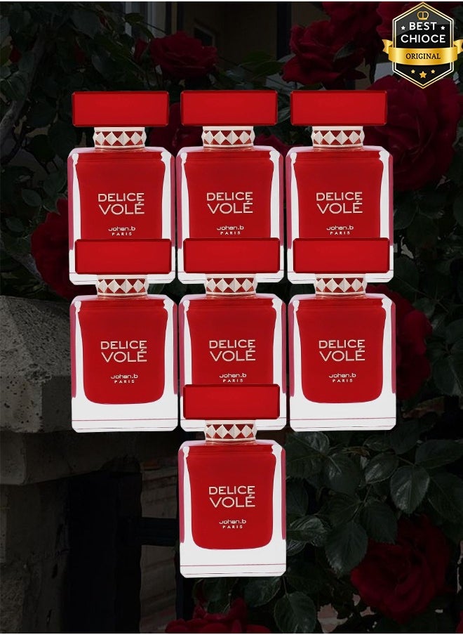 johan.b 7 Pieces Delice Vole Johan B Paris Perfume 85ml EDP  - Image 1