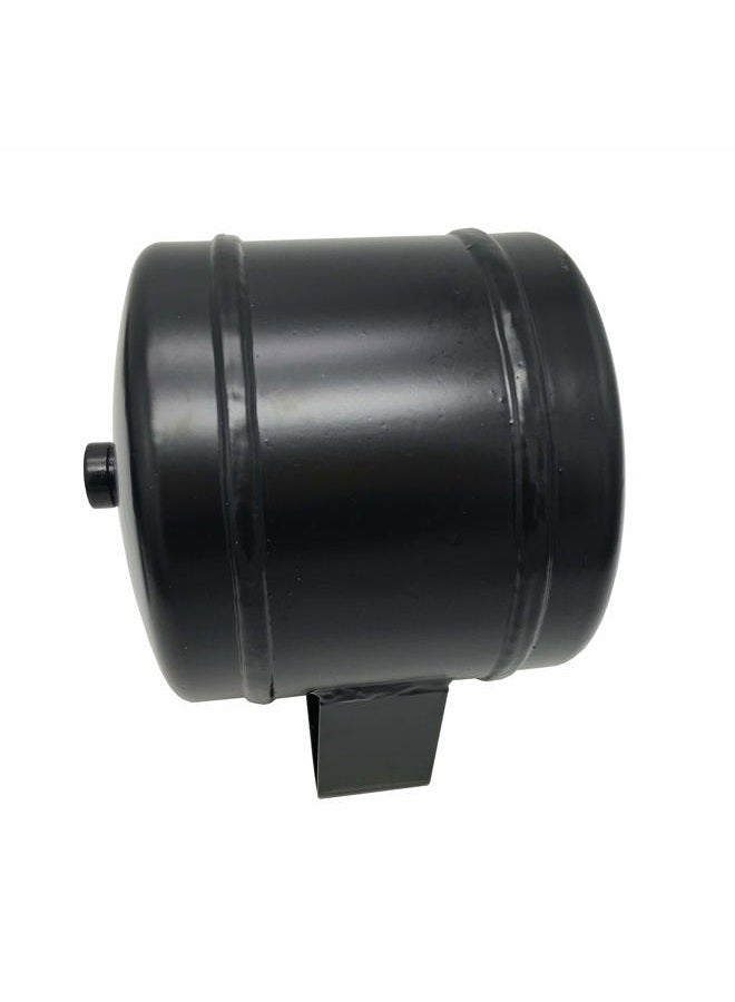 Lhfacc Baagialdic Lhfacc 0.5 Gallon Air Tank Air Reservoir Tank with 1/4 Inches NPT Ports, Black - Image 3