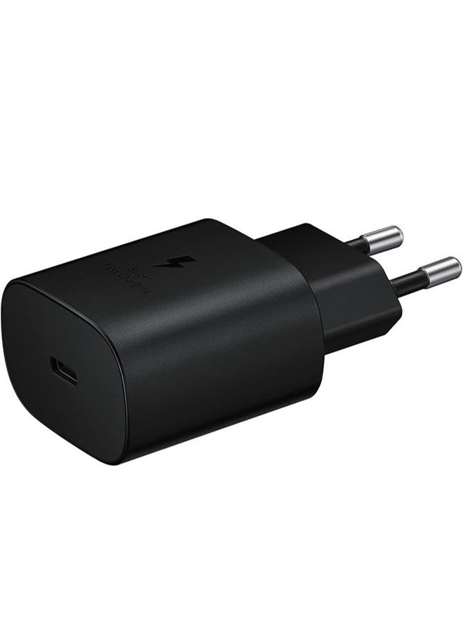 Generic - 25W PD USB-C Super Fast Charging Travel Adapter (EU Plug) for Samsung Devices - Image 1