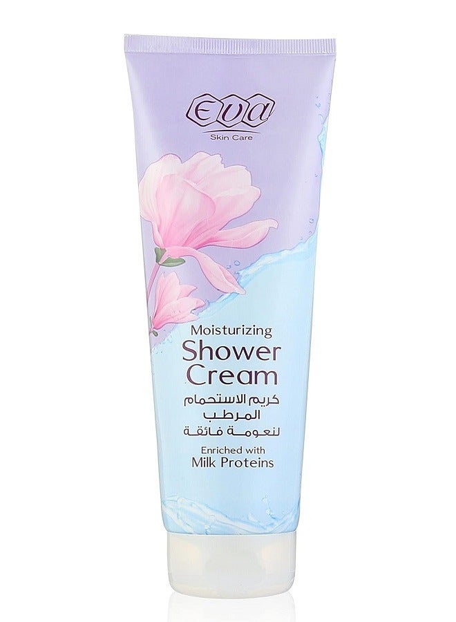 Eva Moisturizing Shower Cream Enriched With Milk Proteins 250ml