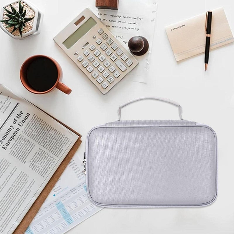 windforgecraft Fireproof Document Storage | Multiple Layers Waterproof File Organizer - Storage Accessories Secure File Bag for Cash Paperwork - Image 2