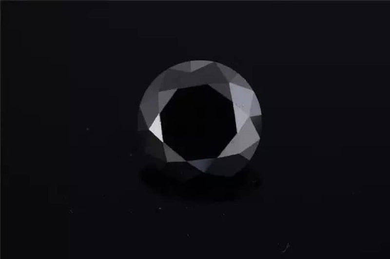 GEMTUB Very Rare Natural Black Diamond for Jewellery Making and, Enhance Current Relationship, Improve Inner Strength, Protect from Evil (Round Shape, 2-3 Carat) - Image 4
