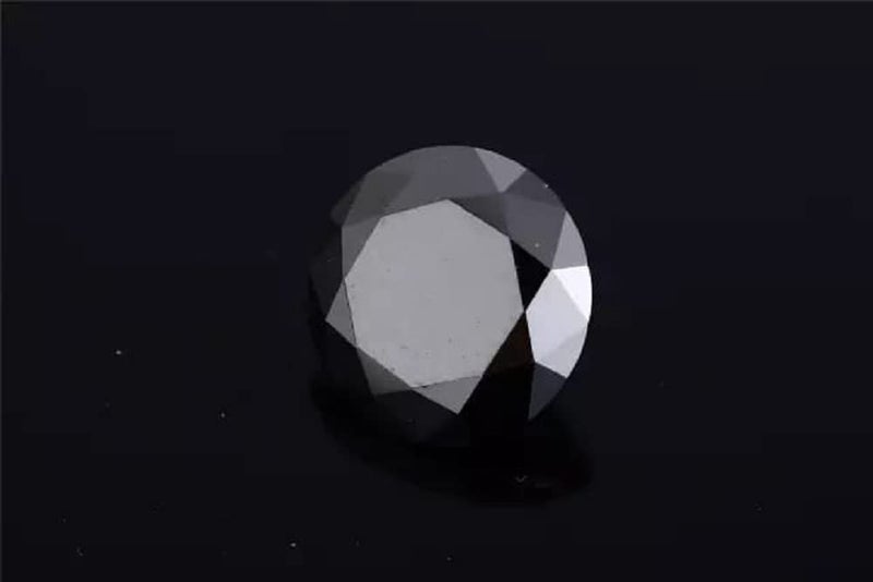 GEMTUB Very Rare Natural Black Diamond for Jewellery Making and, Enhance Current Relationship, Improve Inner Strength, Protect from Evil (Round Shape, 2-3 Carat) - Image 3