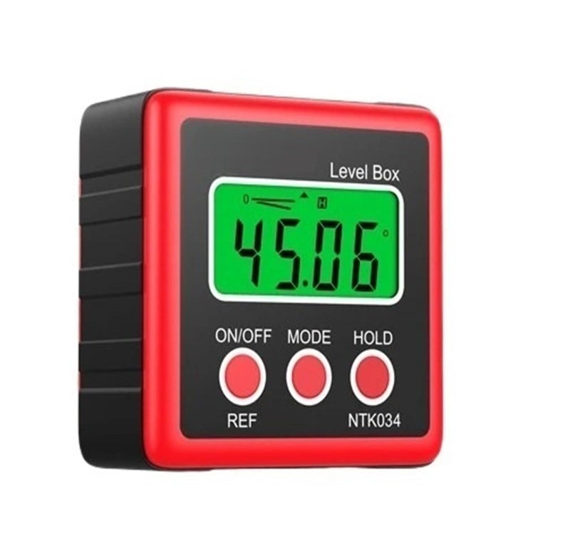 Digital Inclinometer Magnetic Angle Finder Protractor Bevel Gauge NPN NO NC 90 Degree Measurement Tool - Image 2