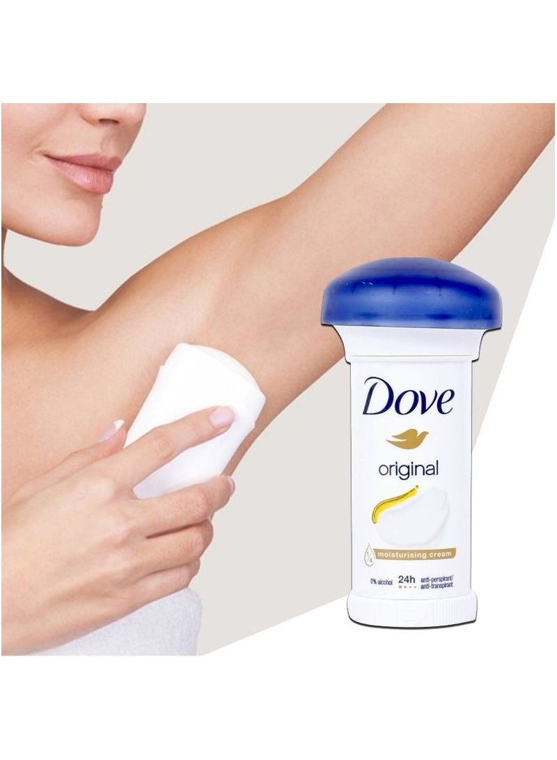 Dove Original Deodorant Cream 50ml - Image 3