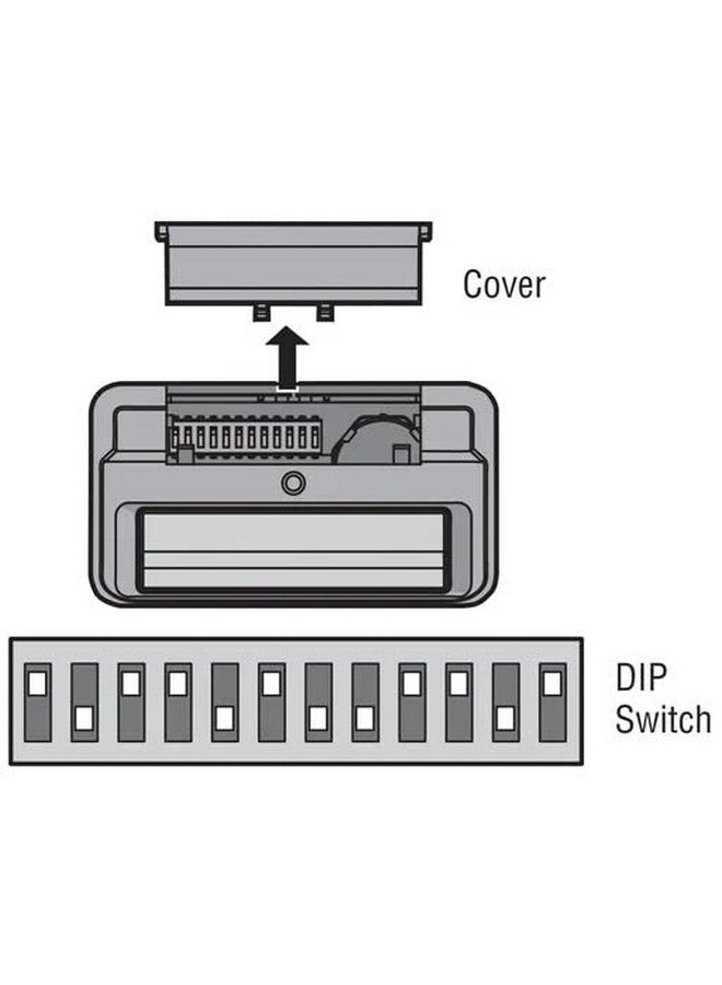 LiftMaster LiftMaster 811LMX 12-Code Switch Gate Remote Replaces The 811LM - Security+ 2.0 - Not for Garage Openers  - Image 5