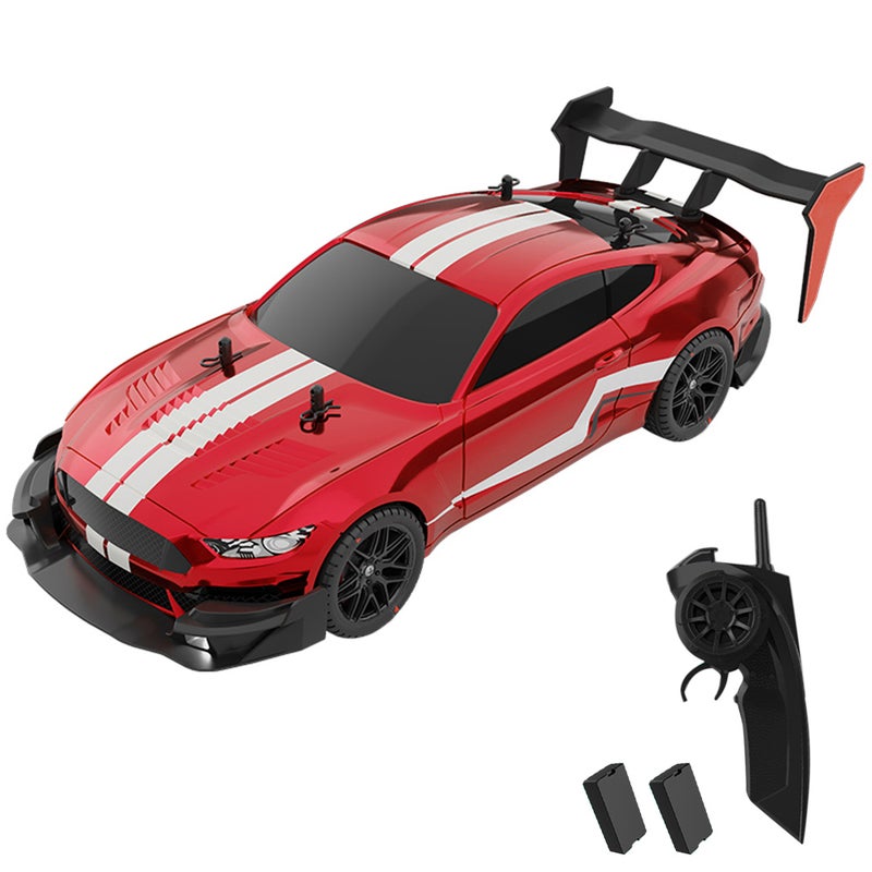 Remote Control Car Racing Drifting Car 40km/h 4WD High Speed Racing Car Kids Gift RTR with 2 Battery - Image 1