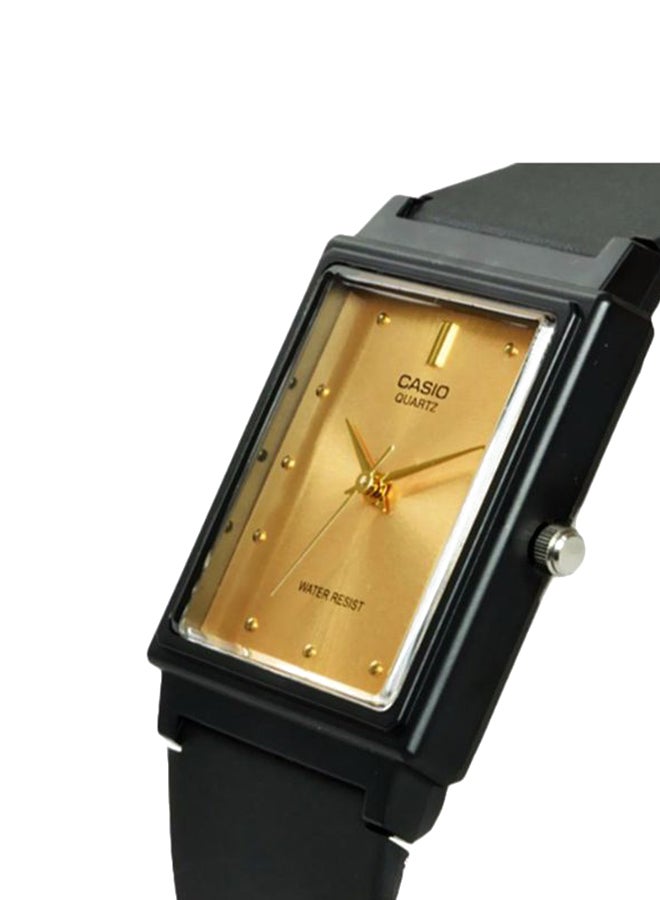 CASIO Men Water Resistant Analog Watch MQ-38-9AV - 37 mm - Black - Image 4