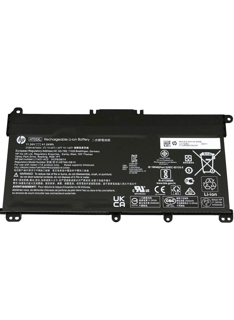 Generic Replacement HT03XL Battery For HP Pavilion 14-CE0025TU, 14-CE0034TX, 15-CS0037T 250 255 G7 HSTNN-LB8L L11421-421 HSTNN-LB8M/DB8R 