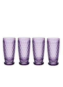 Villeroy & Boch 4 Pieces Boston Lavender Highball tumbler Sets  - Image 1