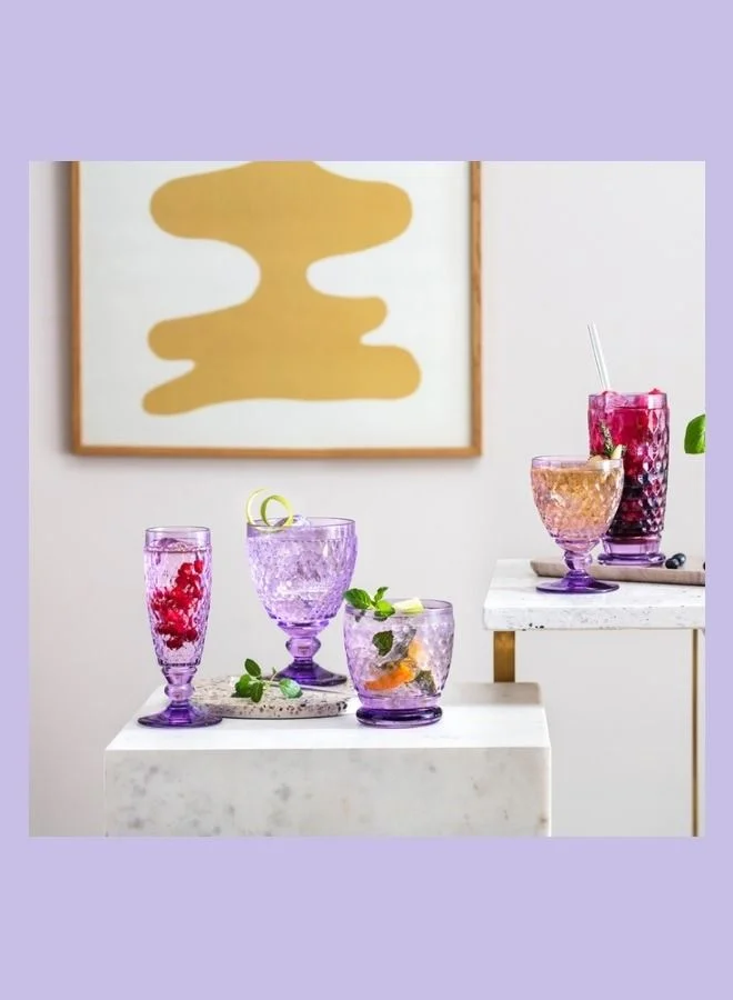 Villeroy & Boch 4 Pieces Boston Lavender Highball tumbler Sets