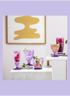 Villeroy & Boch 4 Pieces Boston Lavender Highball tumbler Sets  - Image 4