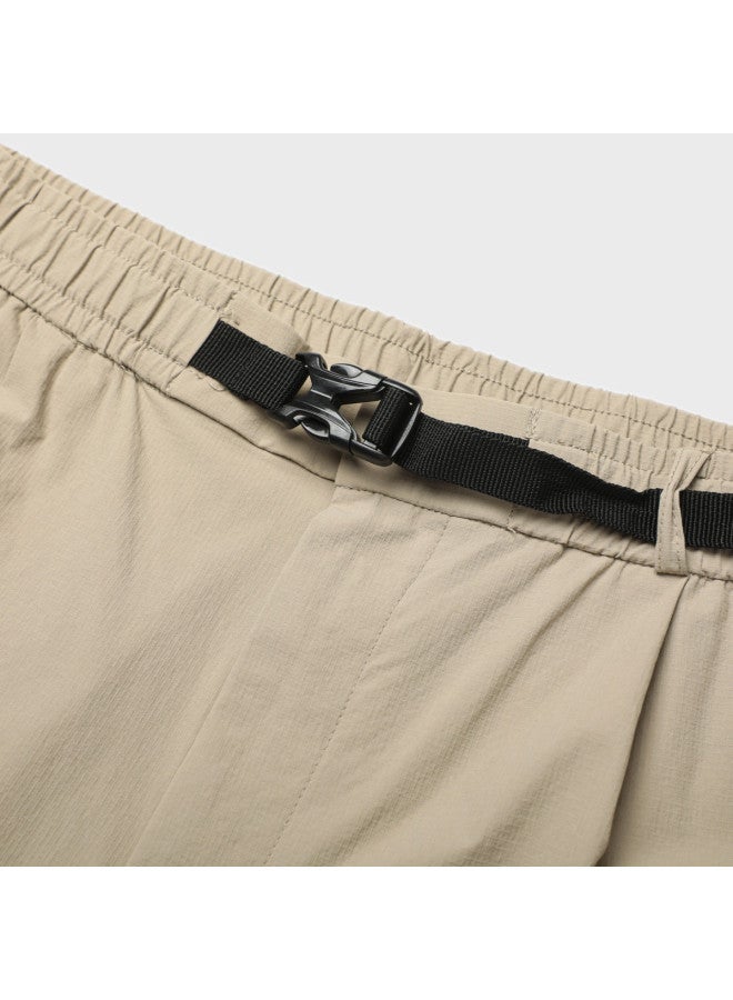 Zara سروال رجالي بسيط ناعم مريح بقفل قابل للتعديل، غير رسمي ومتعدد الاستخدامات - Image 4