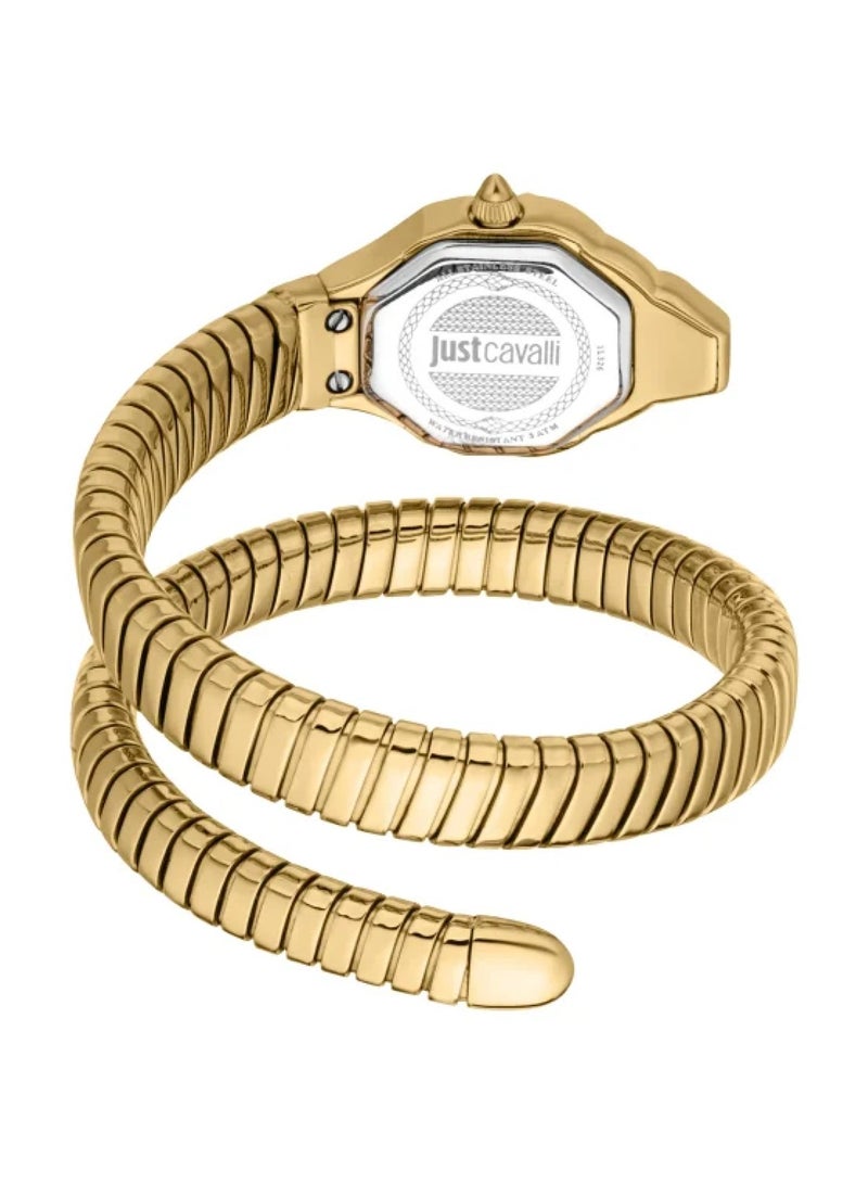 Just Cavalli Brillante Women's Analog Quartz Gold Stainless Steel Watch JC1L326M0025  - Image 3