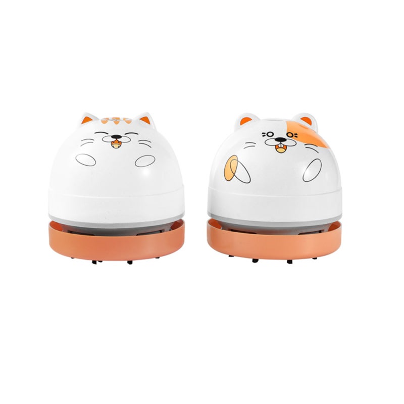 Mini Vacuum Cleaner: 2-Inch Compact Size, Portable Long-Lasting Battery Operation - Versatile High Suction Low Noise Desktop Vacuum Cleaner for Home Office, Students and Elderly - Image 2
