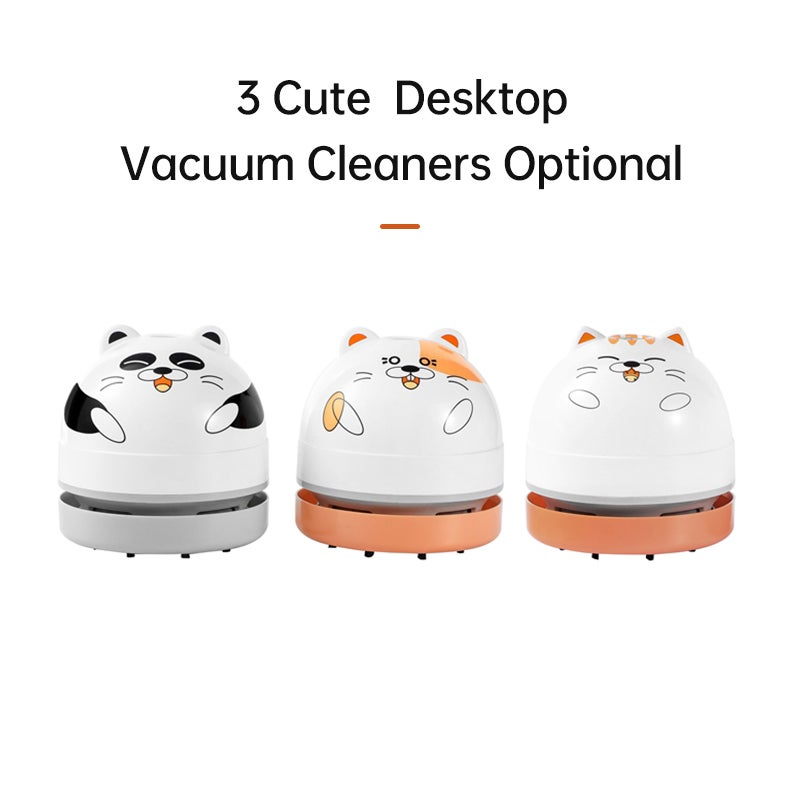 Mini Vacuum Cleaner: 2-Inch Compact Size, Portable Long-Lasting Battery Operation - Versatile High Suction Low Noise Desktop Vacuum Cleaner for Home Office, Students and Elderly - Image 4