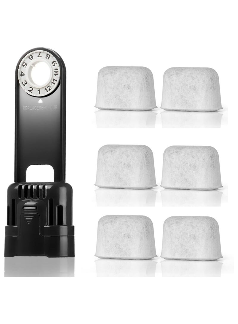 Captaintech Keurig Starter Kit Replacement for Keurig 1.0 Brewers (Old Model), Includes Filter Holder and 6 Replacement Water Filters, Water Filter Starter Kit Replacement for Keurig 1.0 Classic Brewers - Image 1