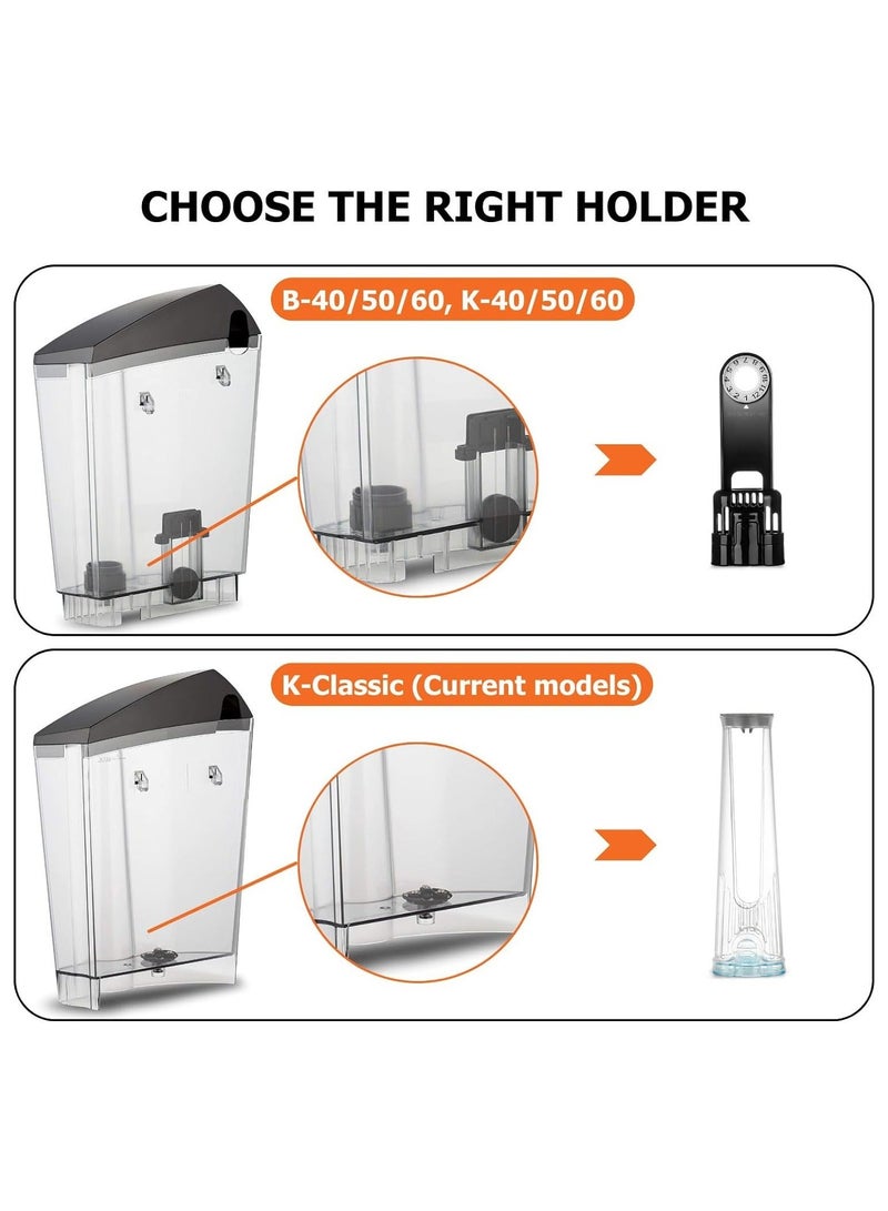 Captaintech Keurig Starter Kit Replacement for Keurig 1.0 Brewers (Old Model), Includes Filter Holder and 6 Replacement Water Filters, Water Filter Starter Kit Replacement for Keurig 1.0 Classic Brewers - Image 5