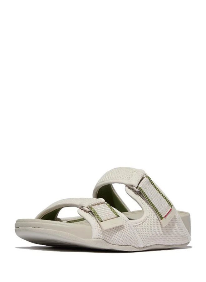 فيت فلوب 049-872 Fitflop Mens Sandals Gogh Moc Adjustible Water-Resistant  E7H-D12 Grey - Image 1