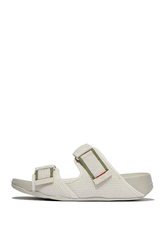 فيت فلوب 049-872 Fitflop Mens Sandals Gogh Moc Adjustible Water-Resistant  E7H-D12 Grey - Image 2