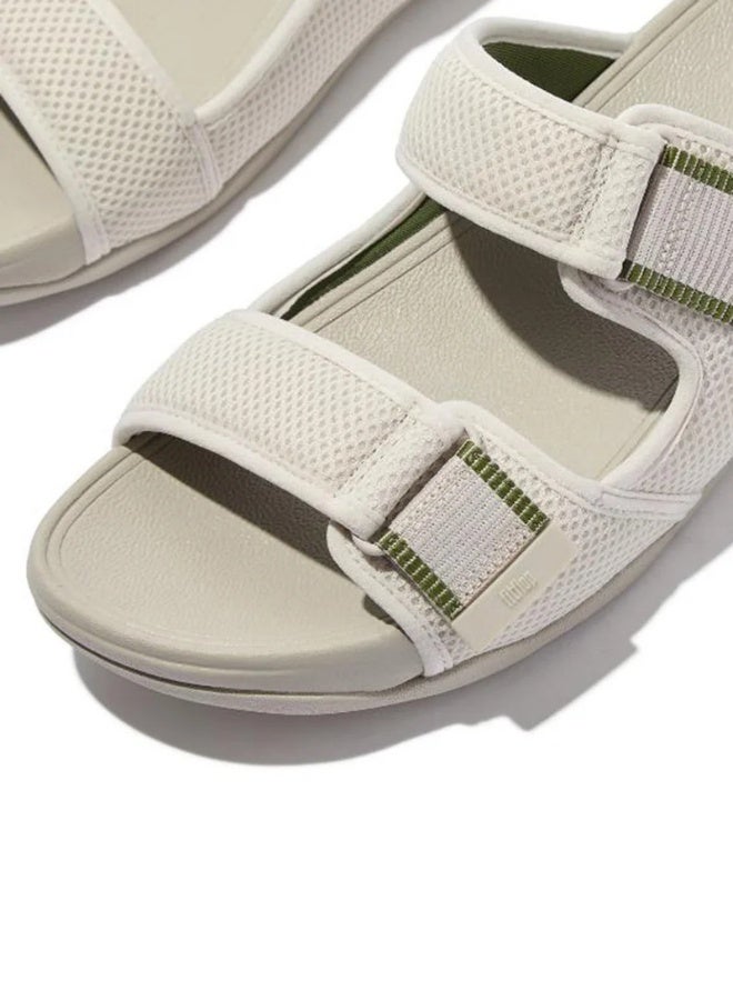 فيت فلوب 049-872 Fitflop Mens Sandals Gogh Moc Adjustible Water-Resistant  E7H-D12 Grey - Image 3