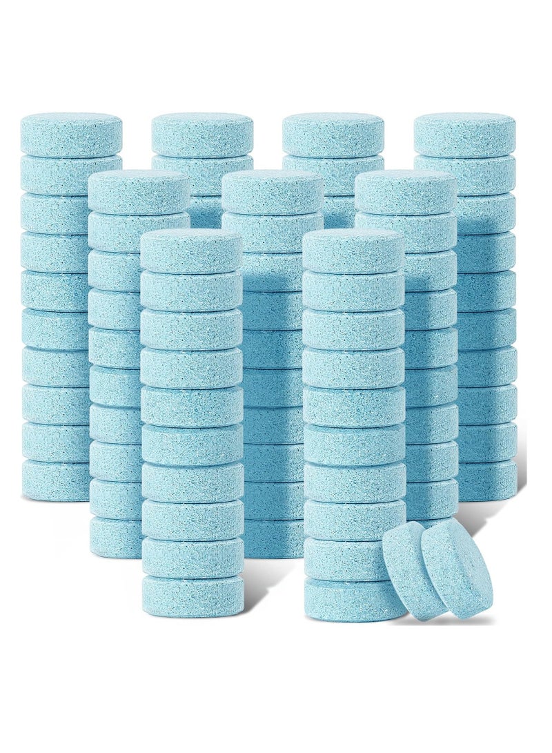 MJZ 100 Pieces Car Windshield Glass Concentrated Washer Tablets Solid Car Effervescent Tablets Glass Solid Wiper Cleaning Tablets for Car Kitchen Window  - Image 1