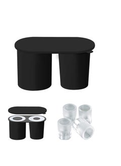 KASTWAVE Ice Cube Tray Silicone for Stanley Cup 30 oz and 40oz, Cylinder Ice Cube for Stanley Cup 30 oz and 40oz, Ice Trays for Freezer with Lid, Tumbler Ice Molds for Drinks,Coffee  - Image 1
