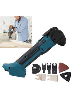 erorex Oscillating Multi Tool Kit 6000‑20000Rpm W 6 Speeds Oscillating Power Tools Battery Operated Abs Construction Adjustable Swing Angle Saw Accessories For Cutting Sanding  - Image 4
