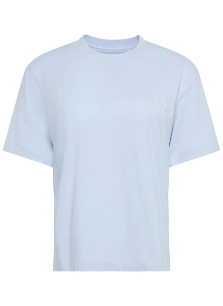 Calvin Klein Jeans  Casual Boxy Graphic T-Shirt for Women | Best Price UAE