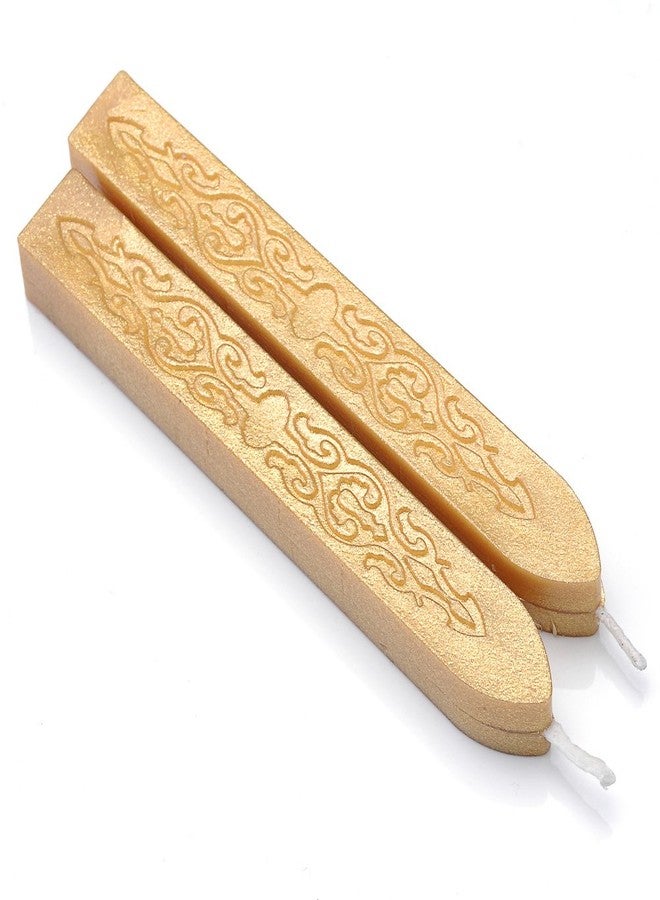 Yoption 12 Pcs Totem Fire Manuscript Sealing Seal Wax Sticks with Wicks Sealing Wax For Postage Letter Retro Vintage Wax Seal Stamp - Image 2