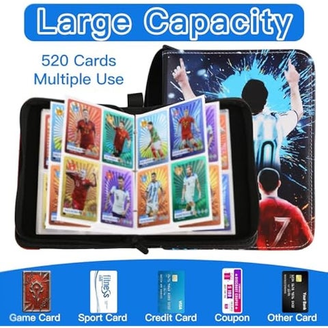 football card holder binder 720 Pockets Baseball Card Sleeves Binder for Trading Card, Baseball Ca   Card collections store