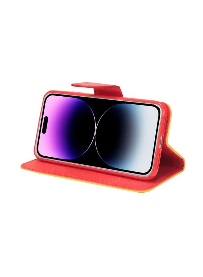 Zaboon Case For iPhone 12 Pro Max Mercury Contrast Color Splicing Leather Phone Case - Image 5