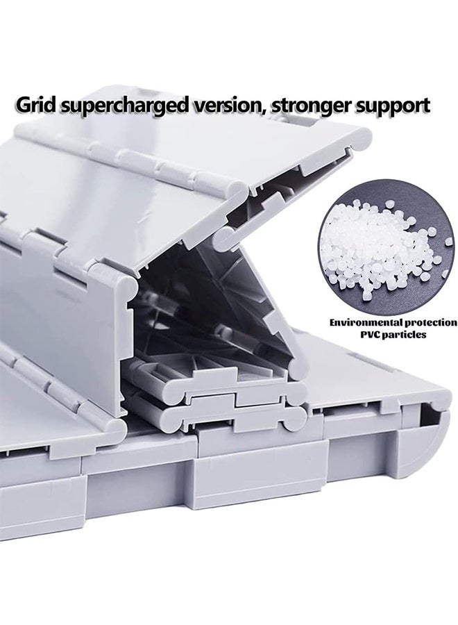 JCB CHIC مرحاض محمول للتخييم مع غطاء، مرحاض تخييم مطور، مرحاض سيارة، دلو سيارة محمول مقاوم للماء للبالغين، رحلات السفر والتخييم والمشي لمسافات طويلة ورحلات القوارب والشاطئ - Image 3