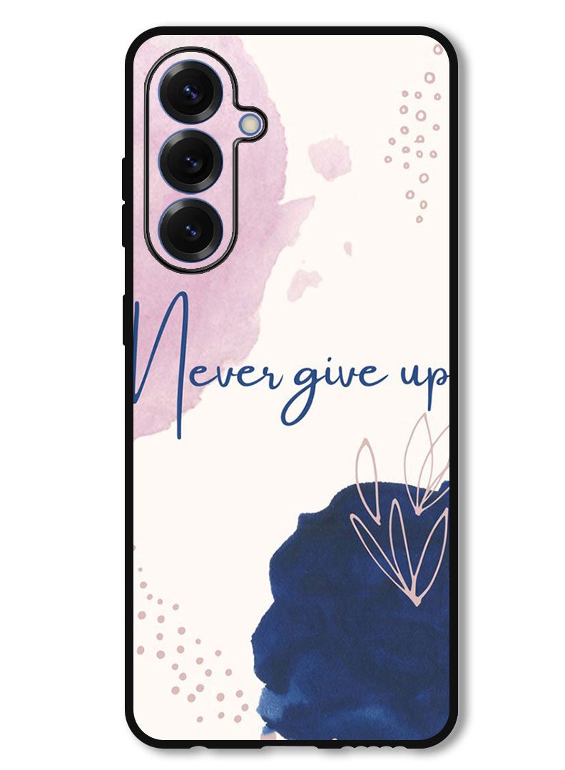 Theodor Protective Case Anti Scratch Shock Proof Bumper Cover For Samsung Galaxy S25 Plus Never Give up - Image 1