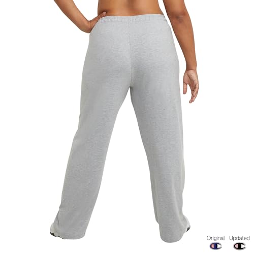 Champion Women's Jersey Pant Pants, -oxford gray, XL - Image 2