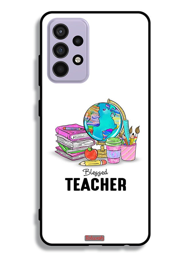 Tolwak Samsung Galaxy A52s 5G Protective Case Cover Blessed Teacher - Image 1
