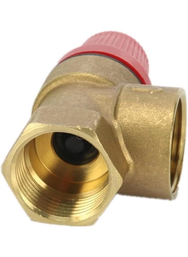 Biella Brass Safety Drain Relief Valve For Water Heater  3/4" (8 Bar) - Image 3