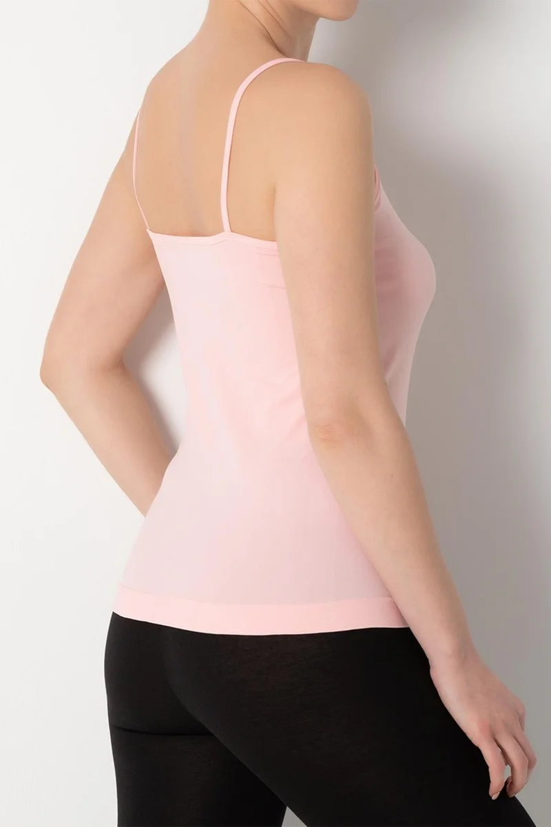 ميور Women's Thin Strap Seamless T-Shirt