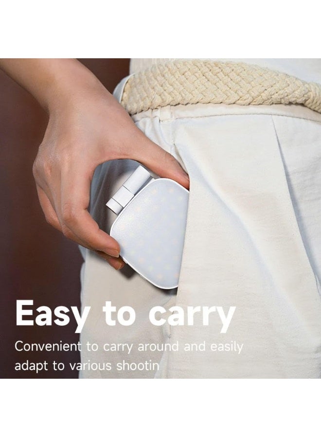 general Selfie Fill Light Kit with Makeup Mirror & Magnetic Clip | Compatible with MagSafe iPhones, Android | 3 Colors 10 Brightness USB-C | All-in-One Studio Lighting for Creators, Vloggers & Makeup Artists - Image 5