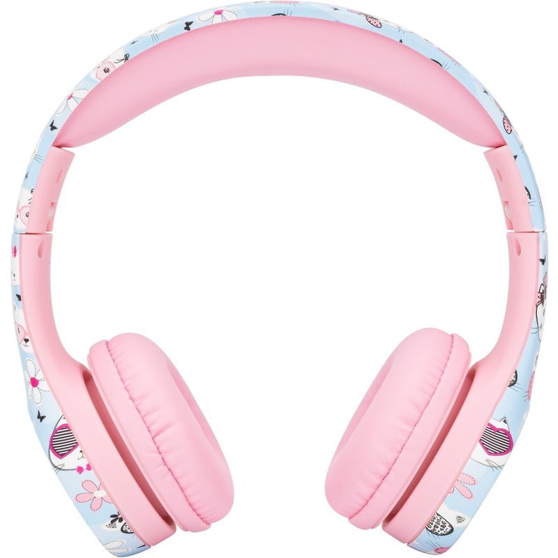 Snug Play+ Kids Headphones â€“ Volume Limited 93dB for Safe Listening â€“ Foldable, Durable Headphones for Toddlers, Boys & Girls â€“ Tangle-Free Cord â€“ Ideal for Travel, School, Tablets - Kitty - Image 3