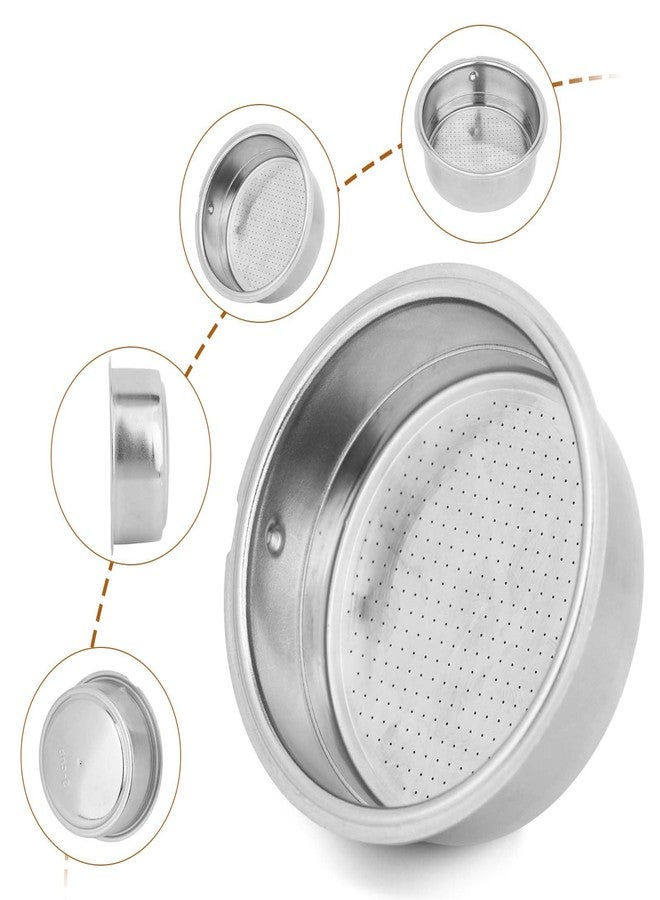 Penitue Espresso Filter Basket, 51mm Stainless Steel Pressurized Coffee Filter Replacement Compatible with CASABREWS 5418 Series Controllers - Image 4