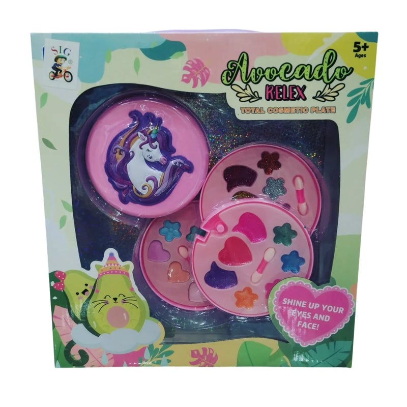 Avocado Relex Unicorn Cosmetic Case 3 Layers - ZR-11O