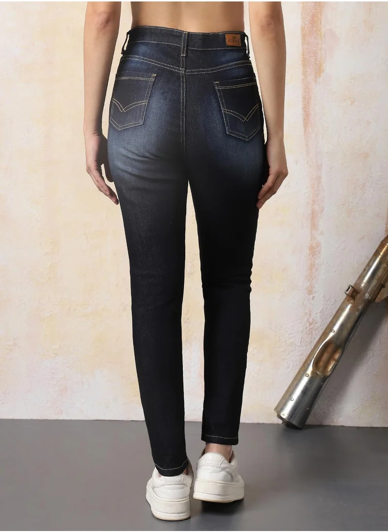 هاي ستار Stay effortlessly stylish with this comfortable Blue Skinny Fit Jeans Washed design crafted from 80% Cotton, 18% Polyester,2% Spandex with Button closure.